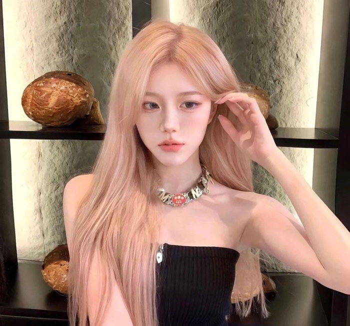 ảnh tóc bạch kim