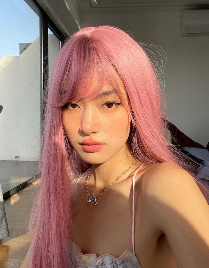 ảnh tóc hồng