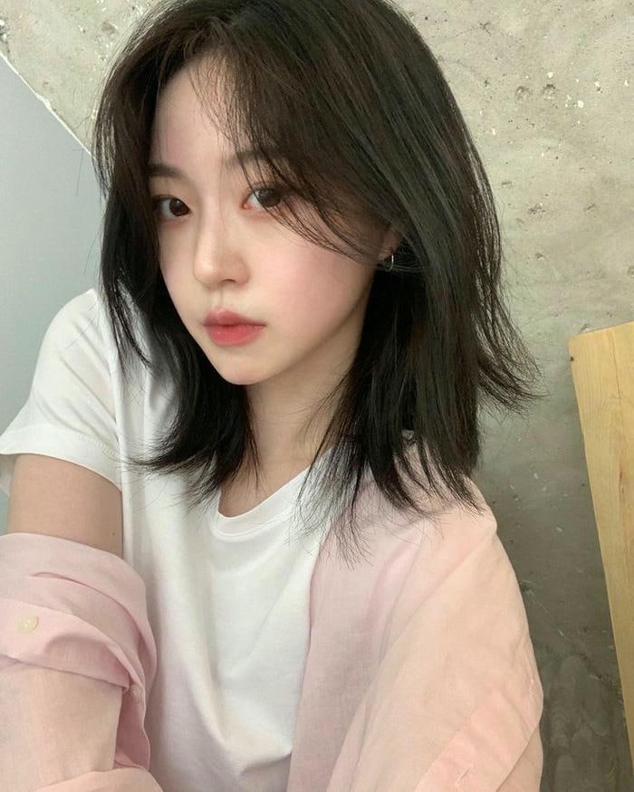 ảnh tóc mái cute nhất