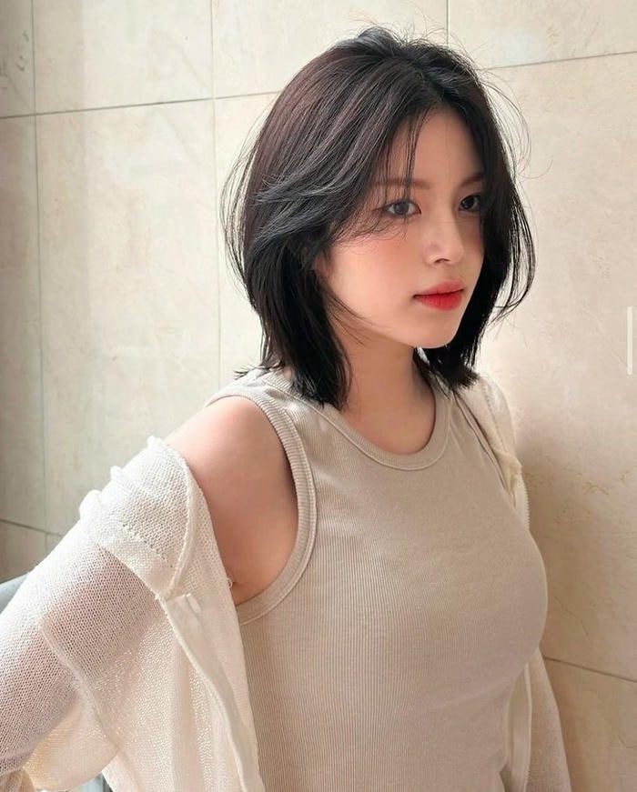 ảnh tóc mái đẹp