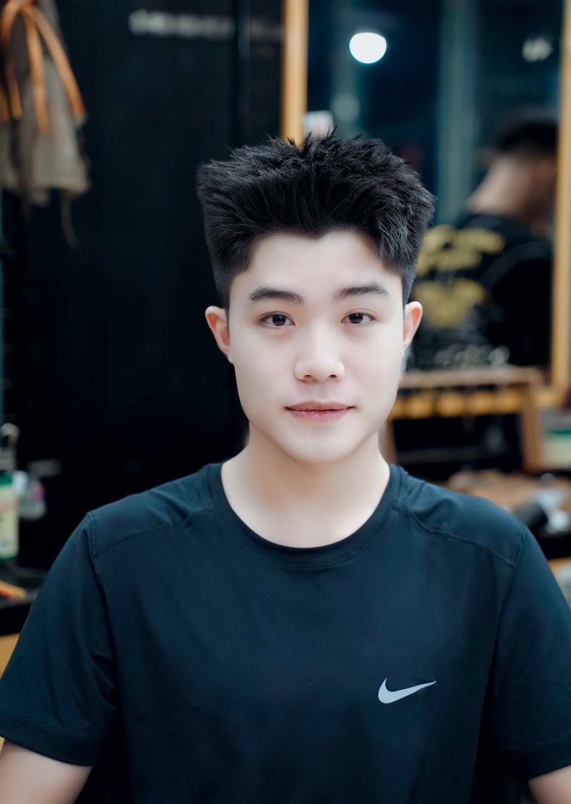 ảnh tóc mặt kim cương nam chất