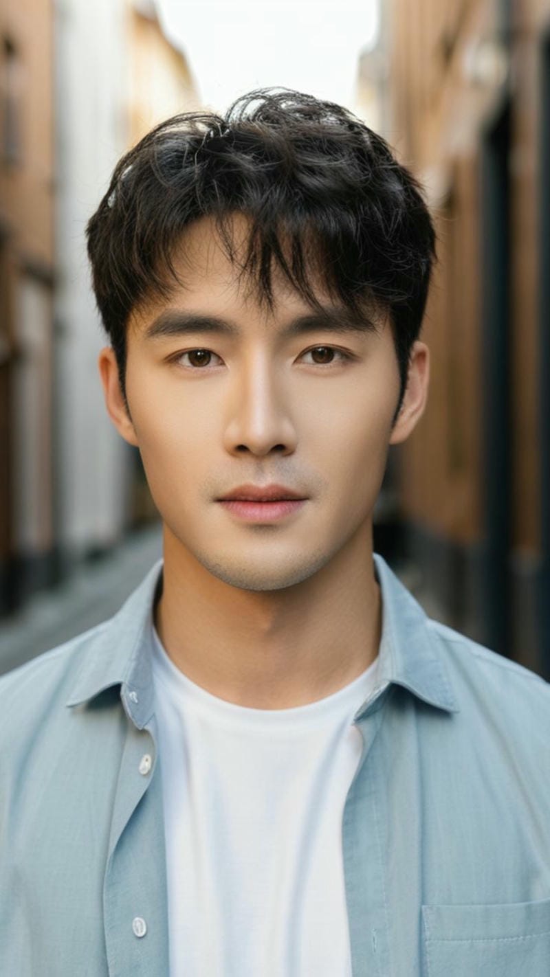 ảnh tóc mặt kim cương nam mlem