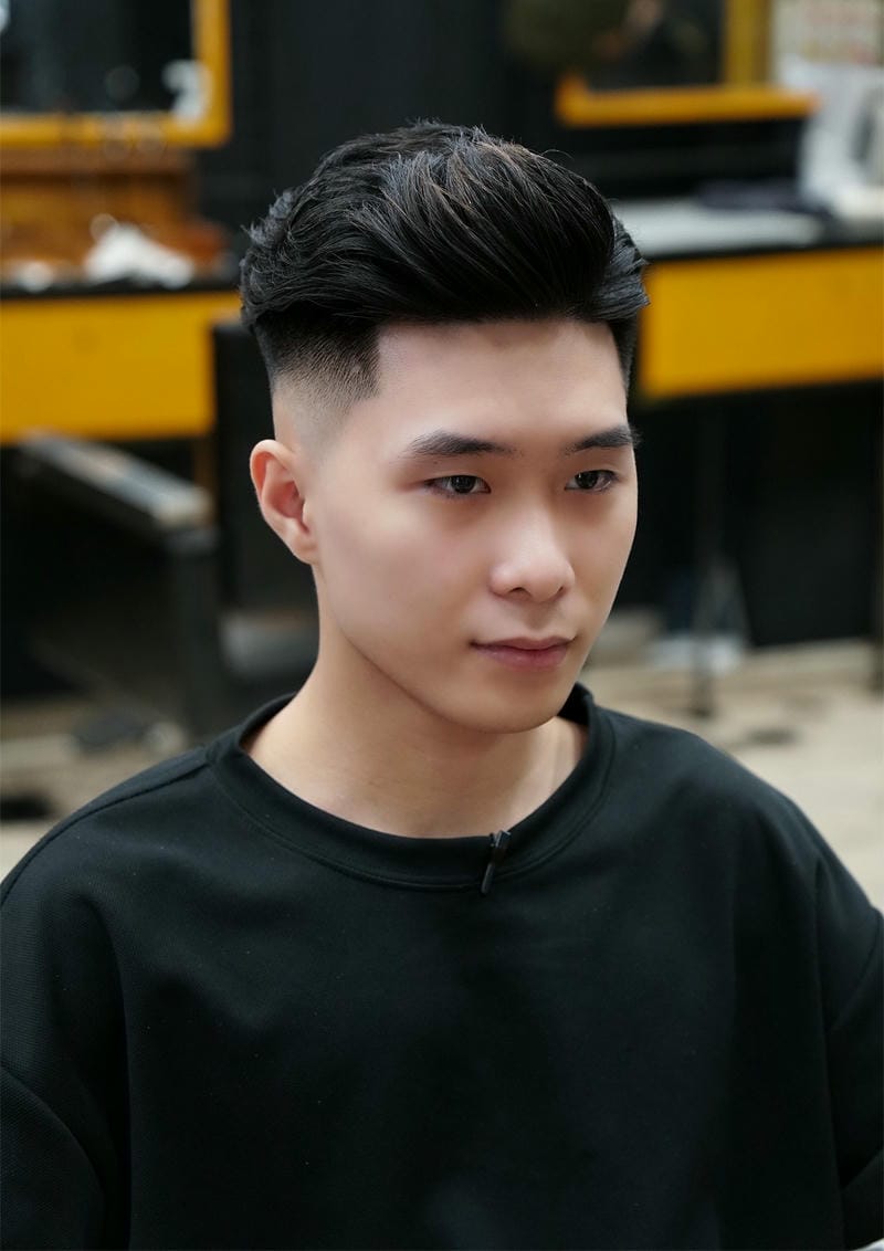 ảnh tóc mặt kim cương nam vuốt