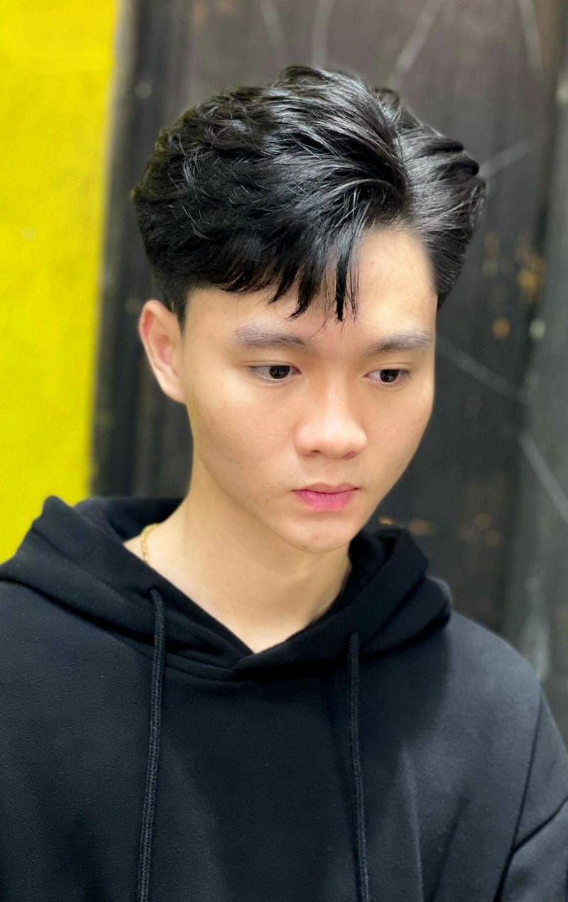 ảnh tóc mặt kim cương nam