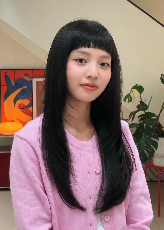 ảnh tóc nữ cực cute