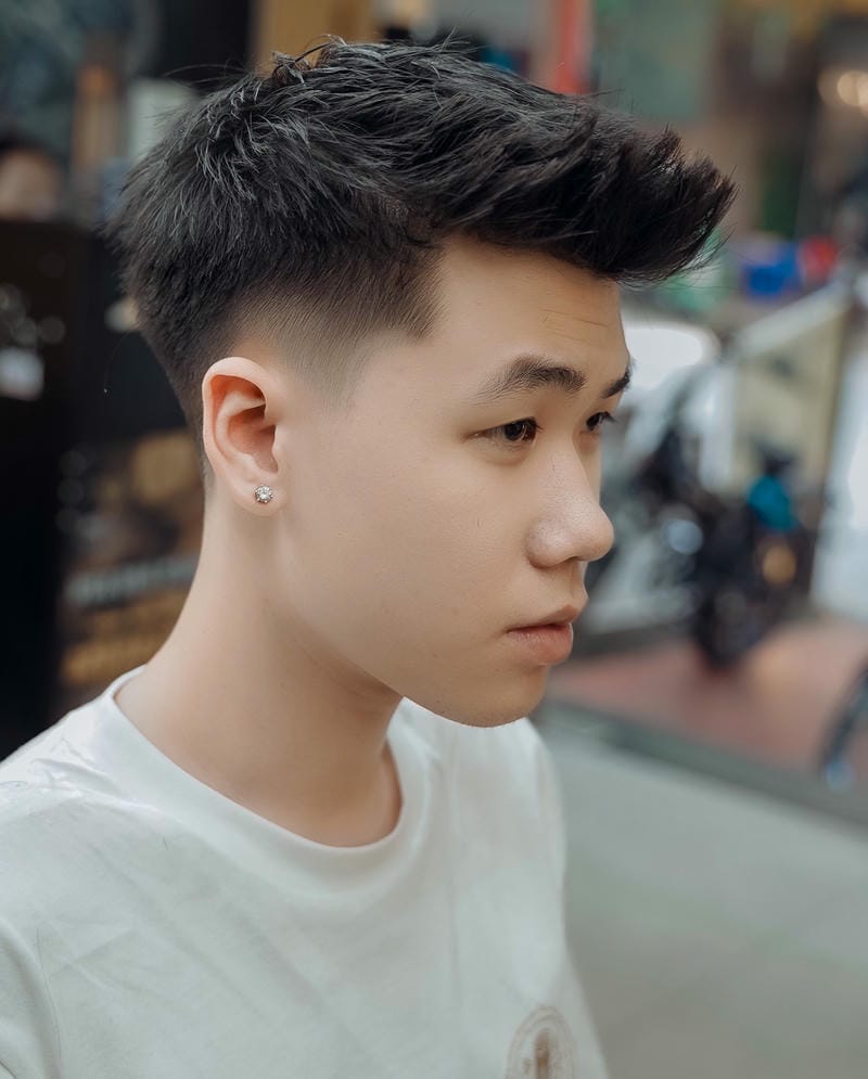 ảnh tóc short quiff đẹp