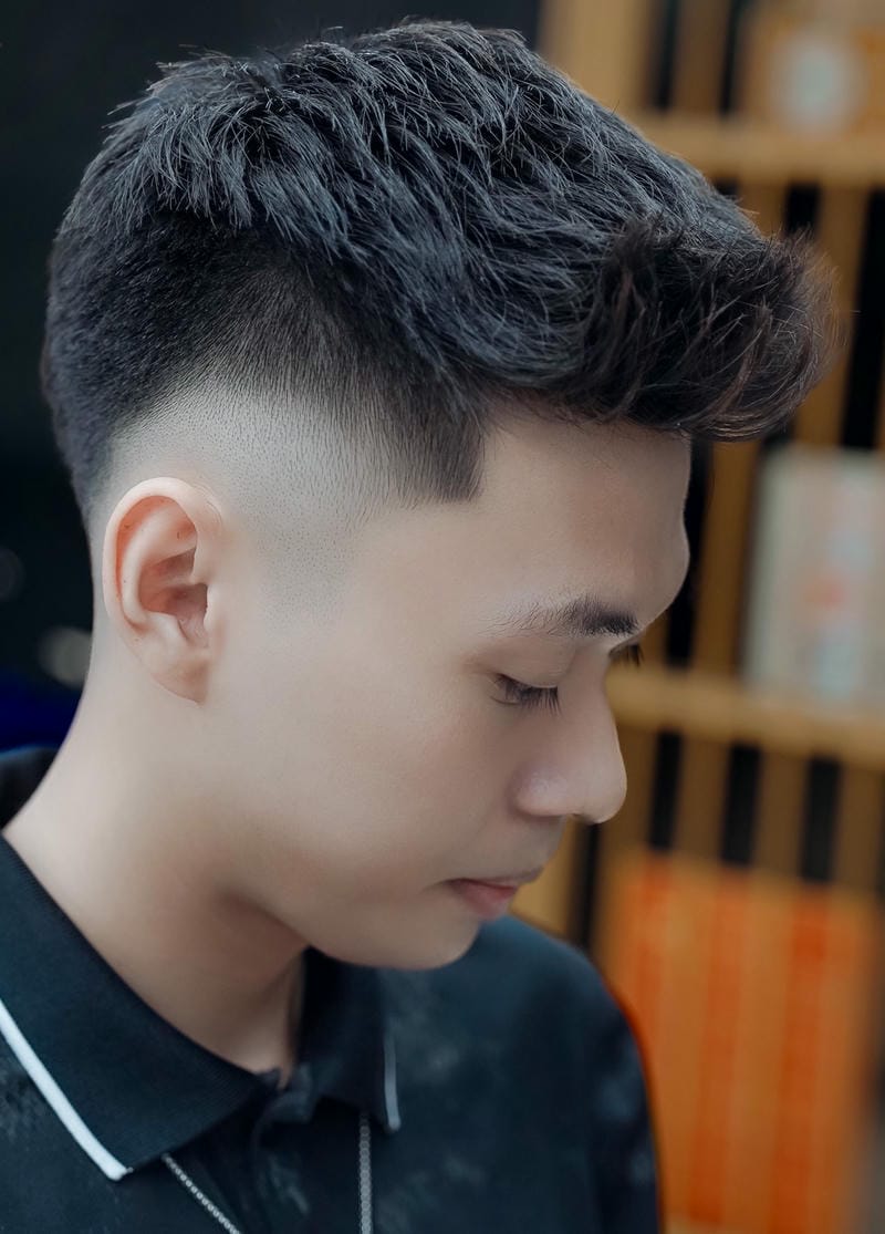 ảnh tóc short quiff