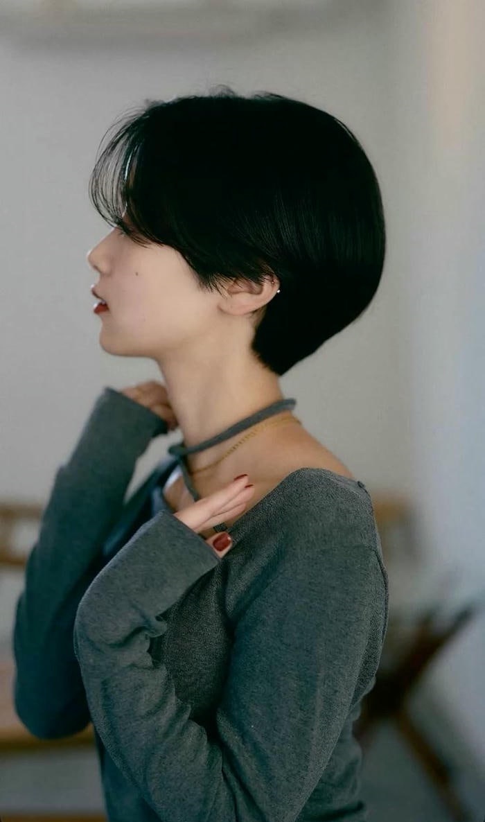ảnh tóc tém nhật siêu đẹp