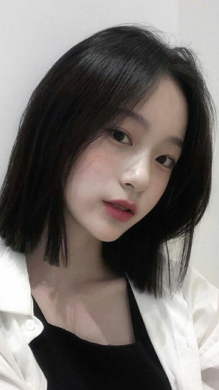 ảnh tóc thẳng ngầu