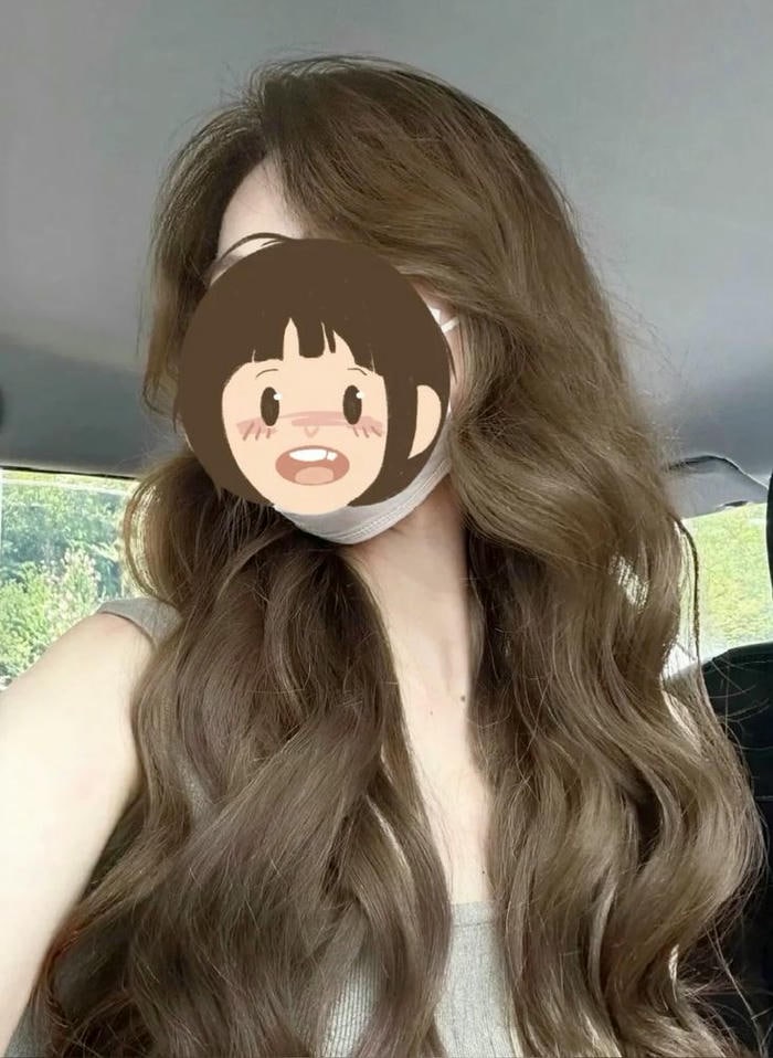 ảnh tóc uốn siêu dễ thương