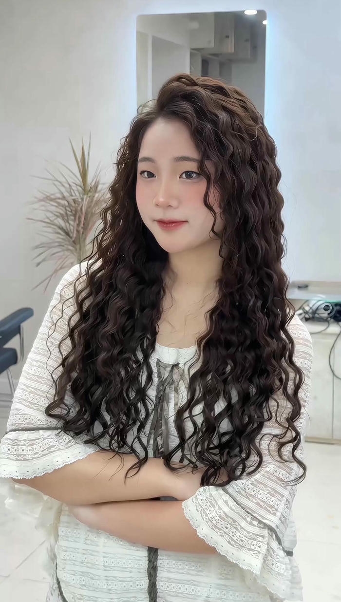 ảnh tóc xoăn