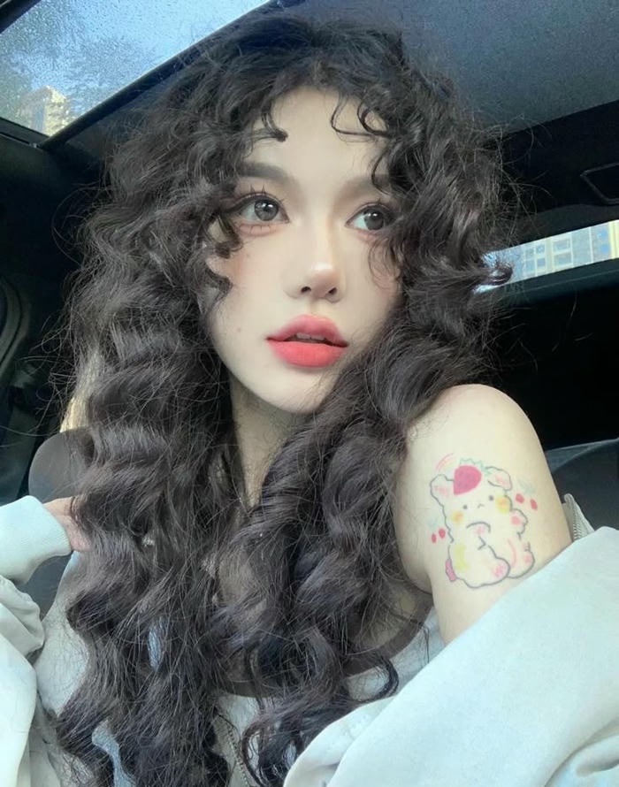 ảnh tóc xù đẹp nhất