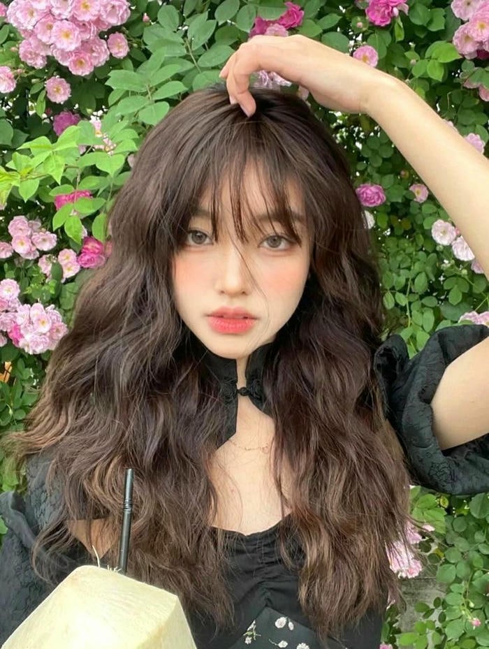 ảnh tóc xù xinh nhất