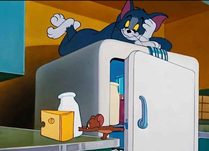 ảnh tom và jerry cute yêu