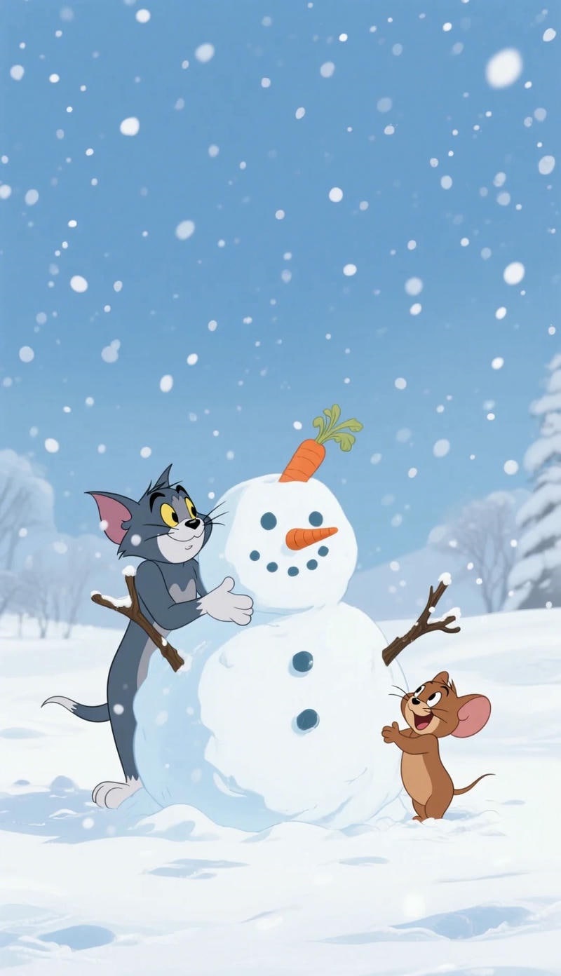 ảnh tom và jerry siêu xinh
