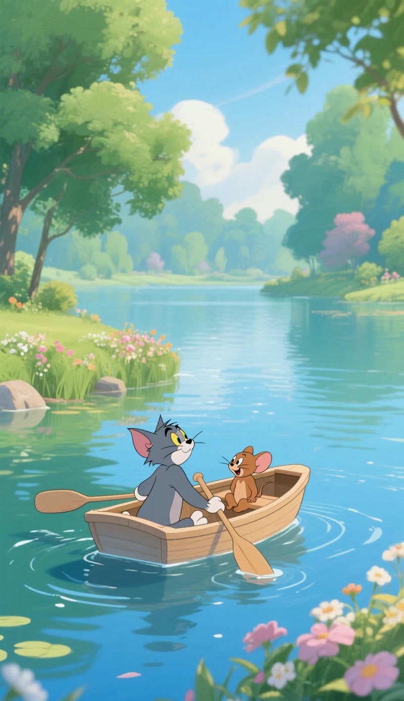ảnh tom và jerry xinh