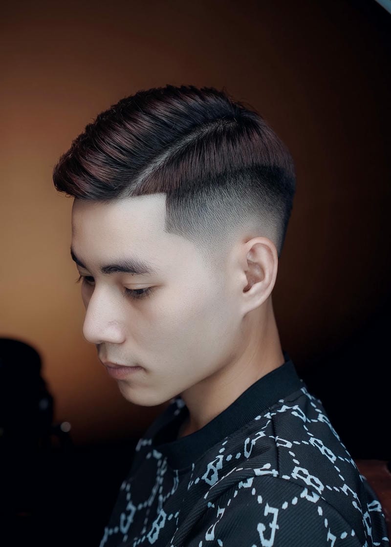 ảnh undercut ngắn