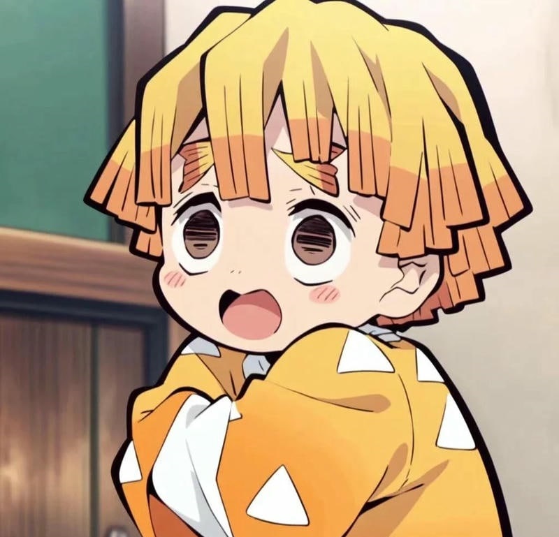 ảnh zenitsu cute xinh hd