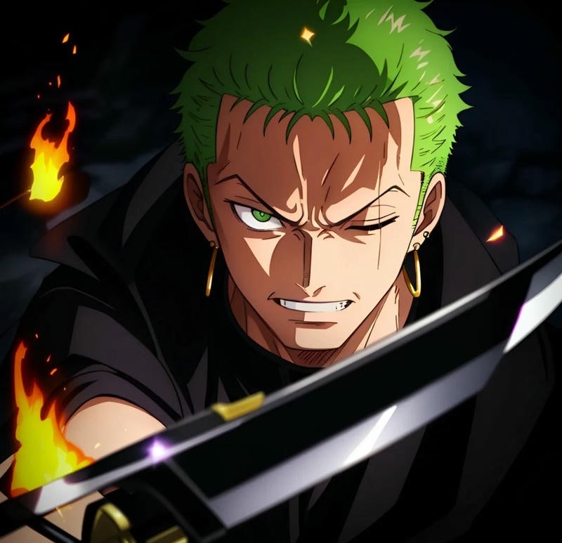 ảnh zoro cực ngầu 4k