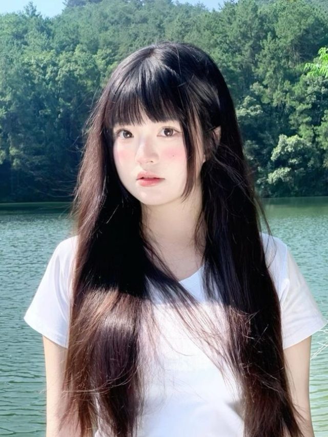 mái ngố cho nữ tóc dài
