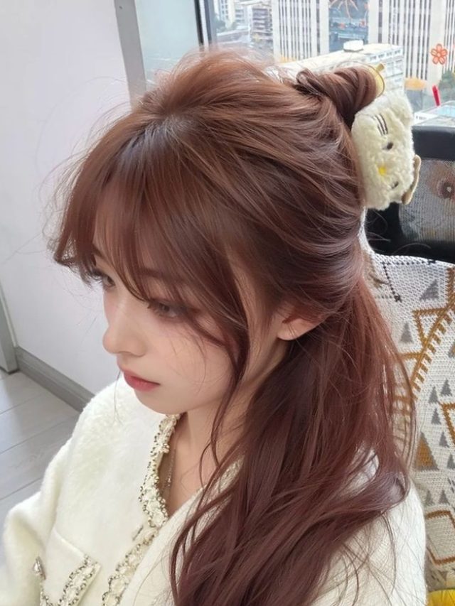 nâu hạt dẻ đỏ