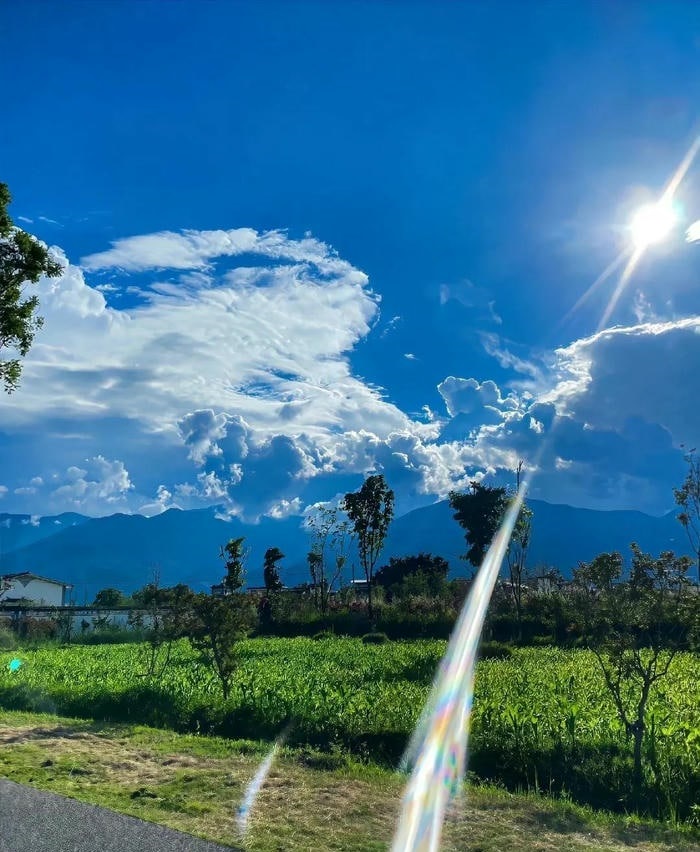 hình ảnh bầu trời chill