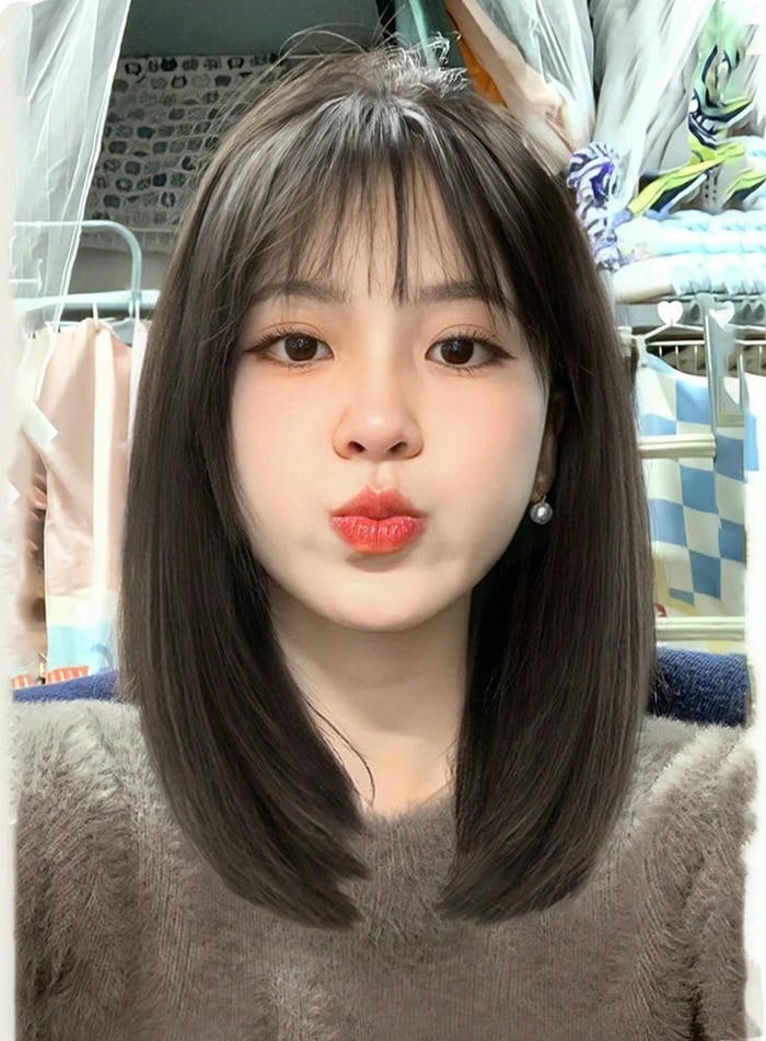 hình ảnh layer medium length đẹp