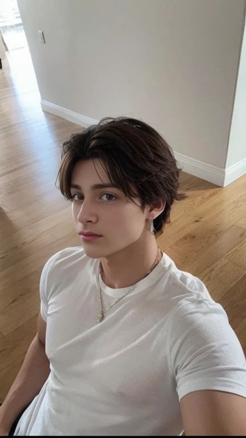 hình ảnh middle part đẹp