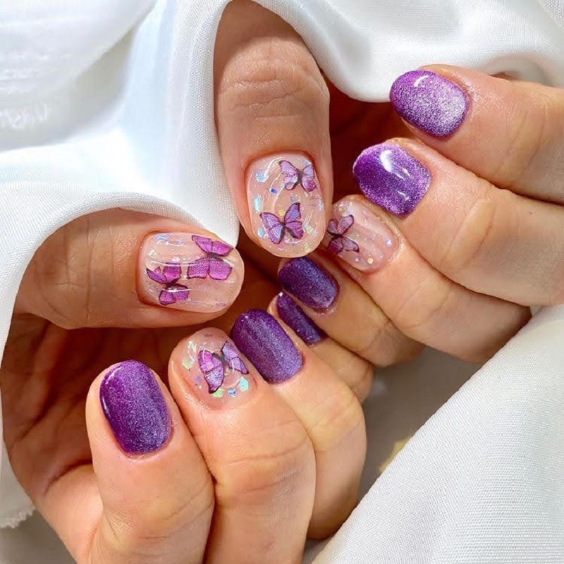 hình ảnh nail bướm 1