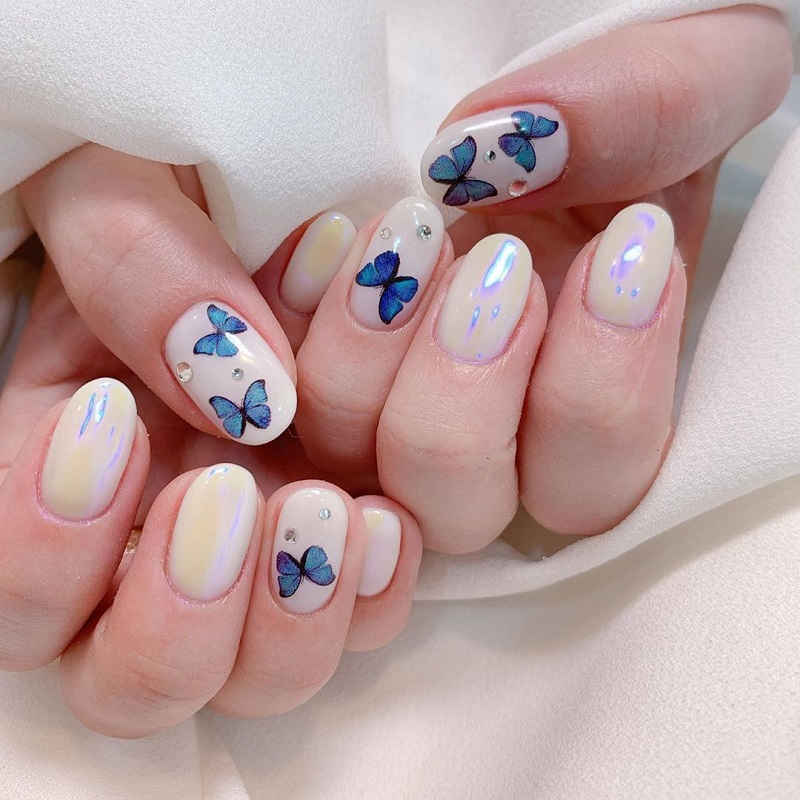 hình ảnh nail bướm 3