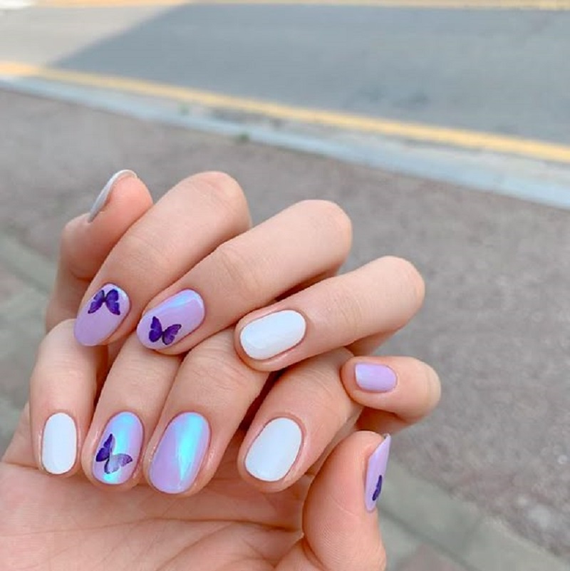 hình ảnh nail bướm 4