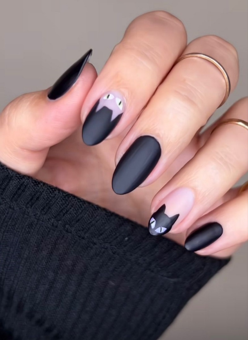 hình ảnh nail con mèo 1
