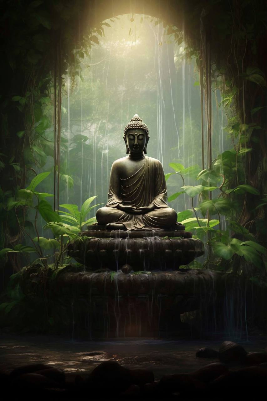 hình ảnh phật chill 3d hd