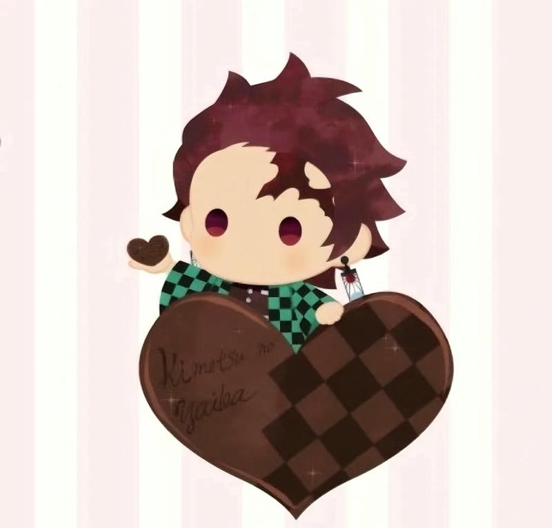 hình ảnh tanjiro chibi xinh