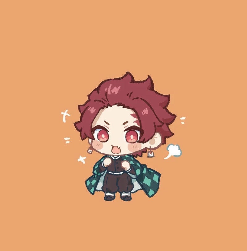 hình ảnh tanjiro xinh chibi