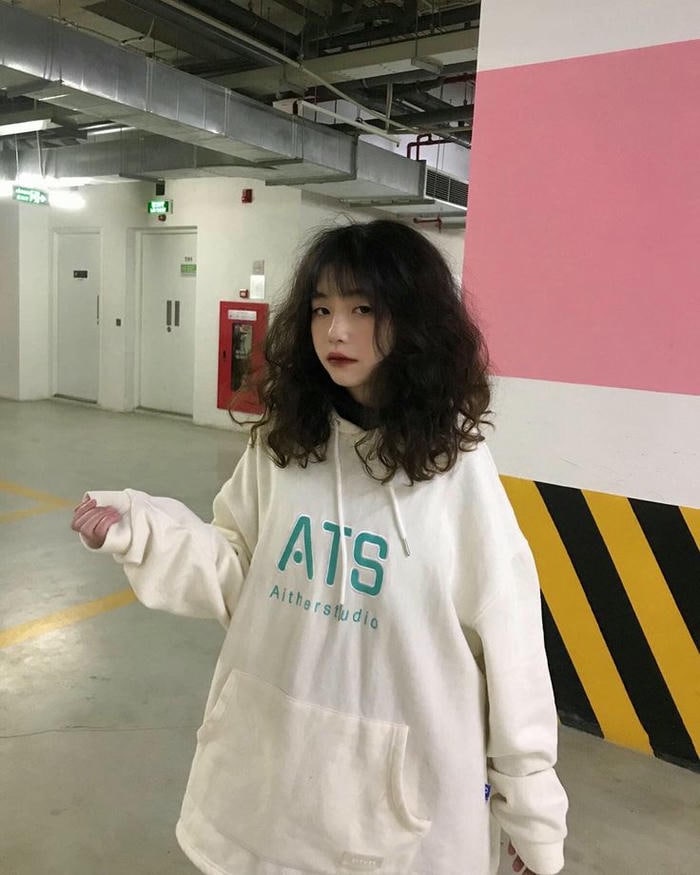 hình ảnh tóc xù xinh
