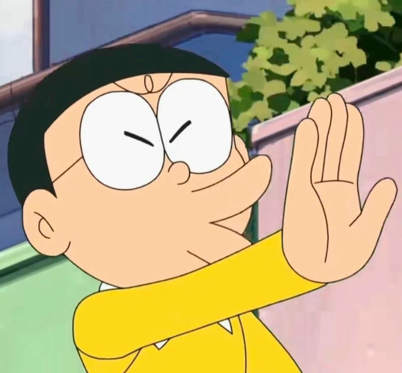 hình nobita hài hước