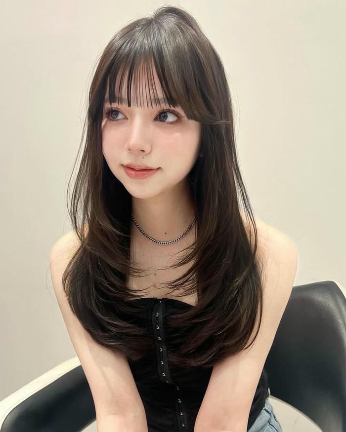 layer dài siêu cute