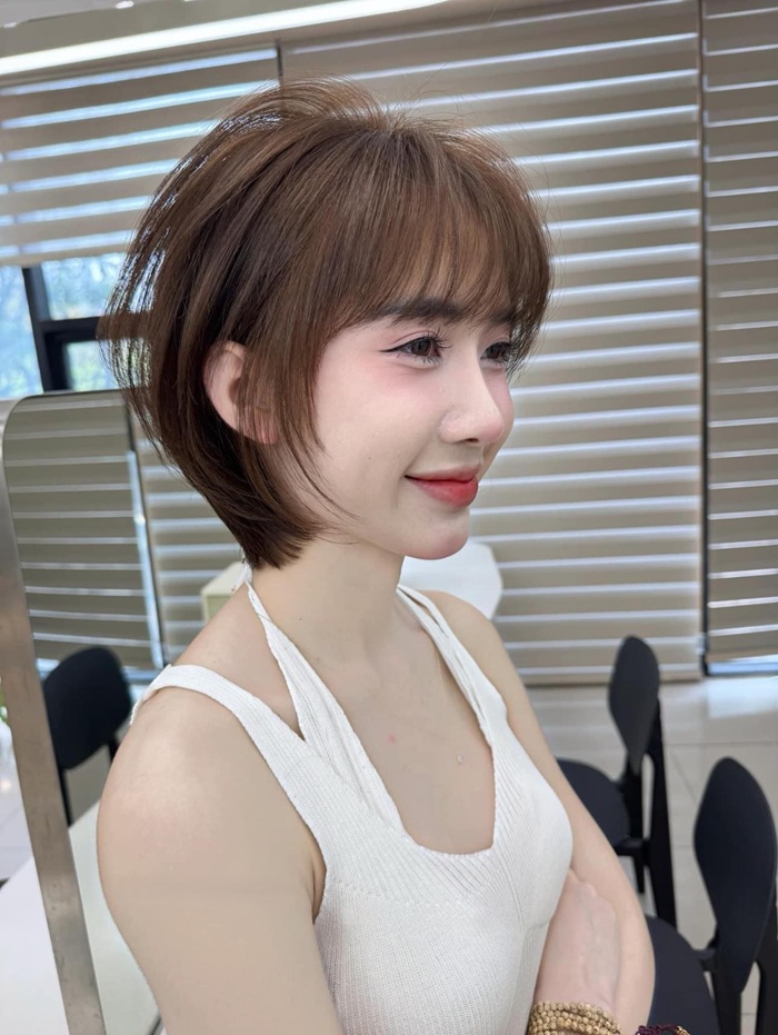 layer ngắn ngắn cho nữ