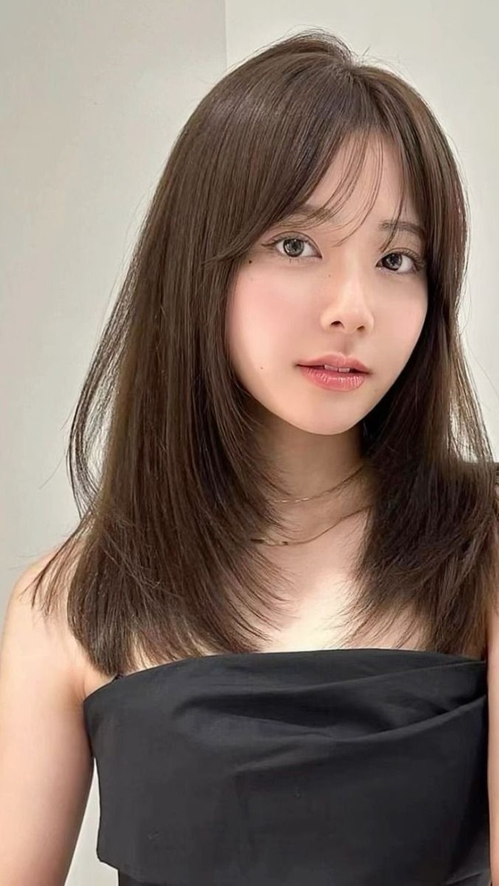 layer ngang bầu cực dễ thương