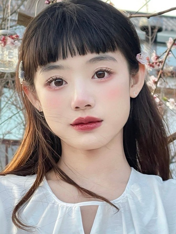 mái ngố xinh gái