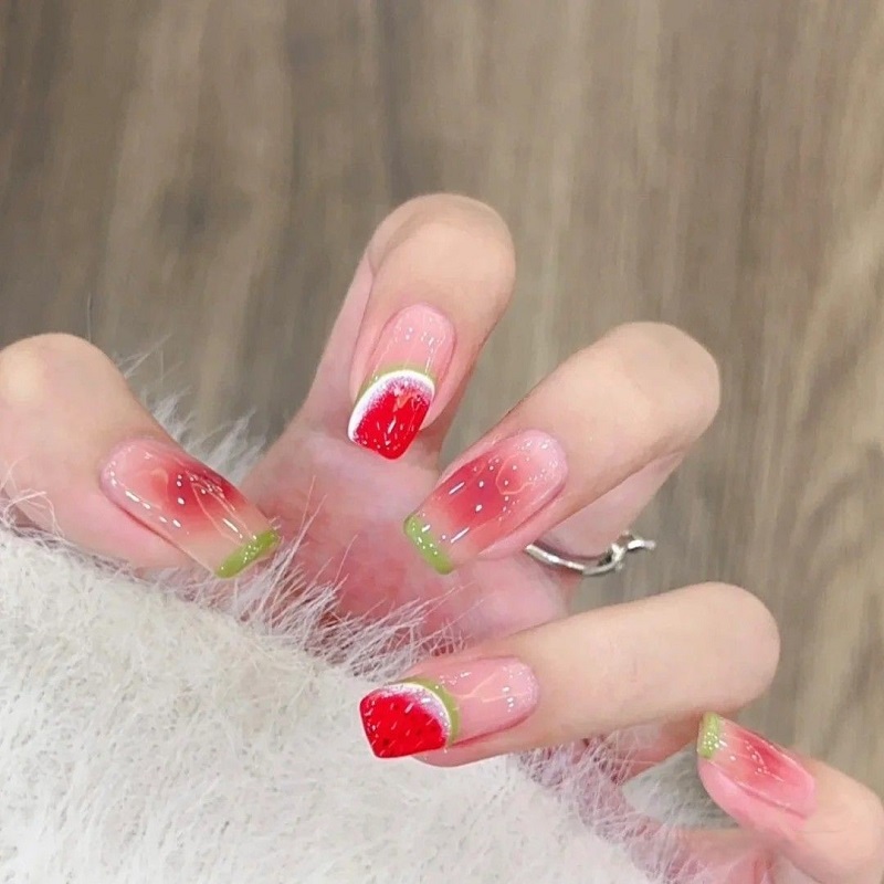 nail dưa hấu 3