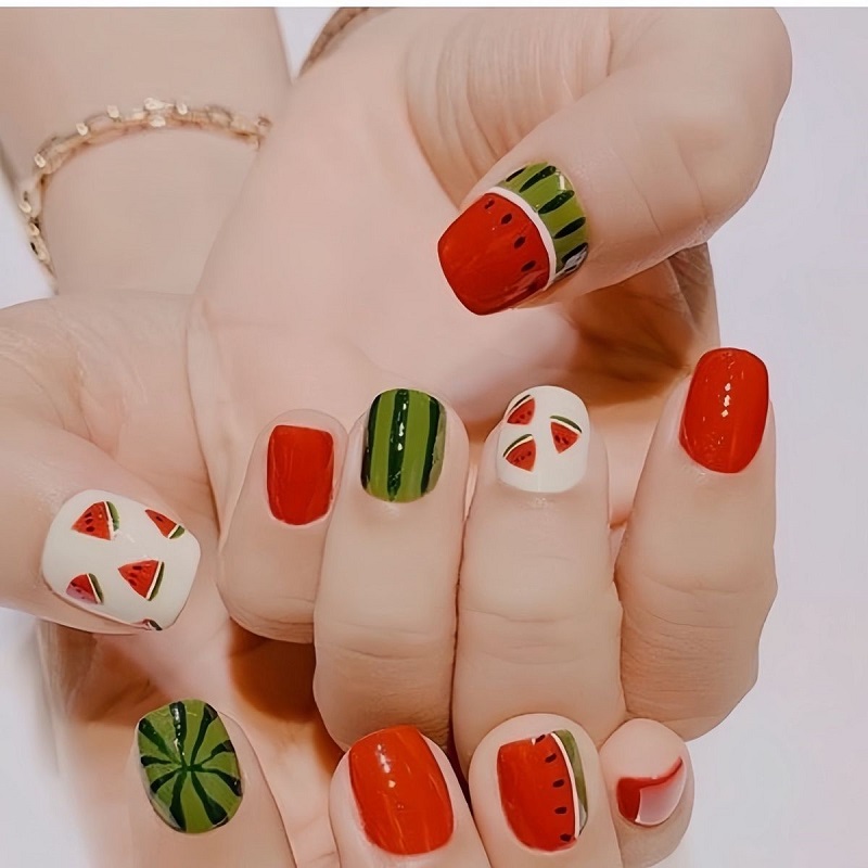nail dưa hấu 4