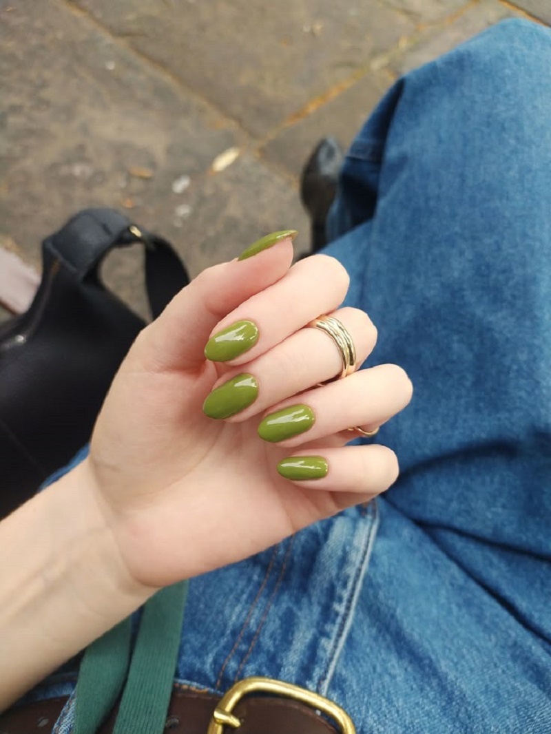 nail mau xanh ngoc 2