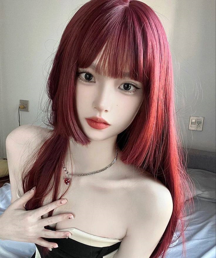 nâu đỏ cherry cực chất
