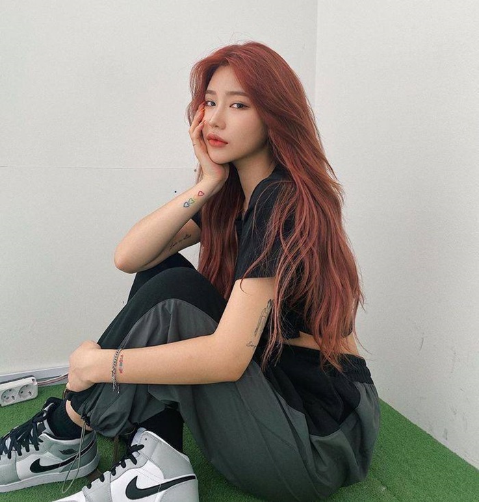 nâu đỏ cherry đẹp nhất