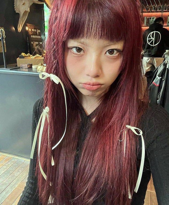 nâu đỏ cherry đẹp