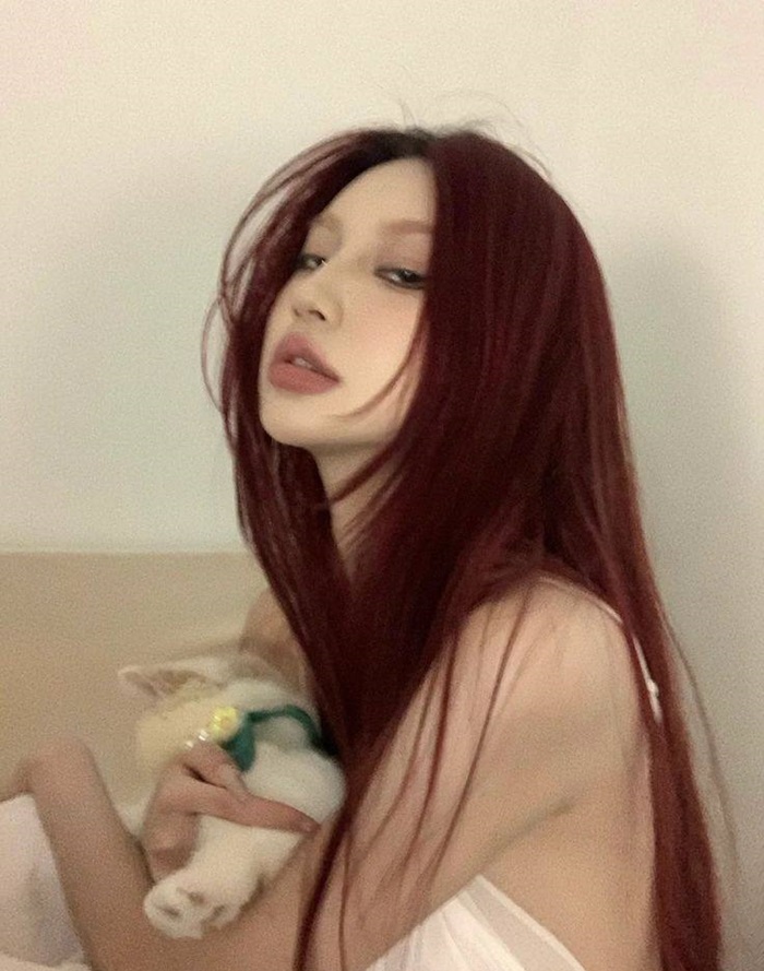 nâu đỏ cherry siêu chất