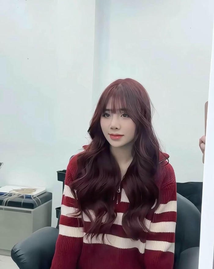 nâu đỏ cherry siêu đẹp