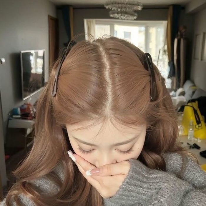 nâu lạnh cam